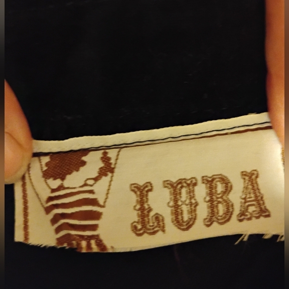 Blue Velvet Pants, Luba size small - Picture 2 of 2